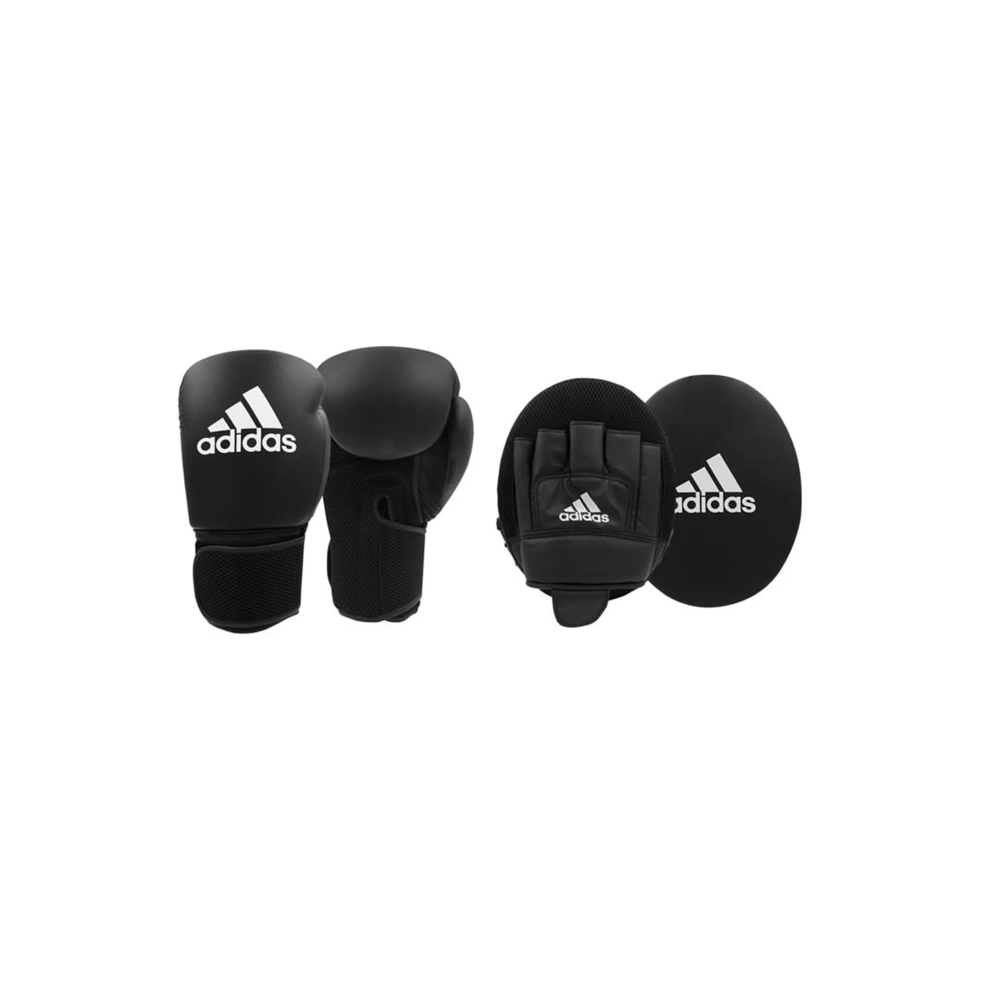 Boxing Gloves And Focus Mitts Set