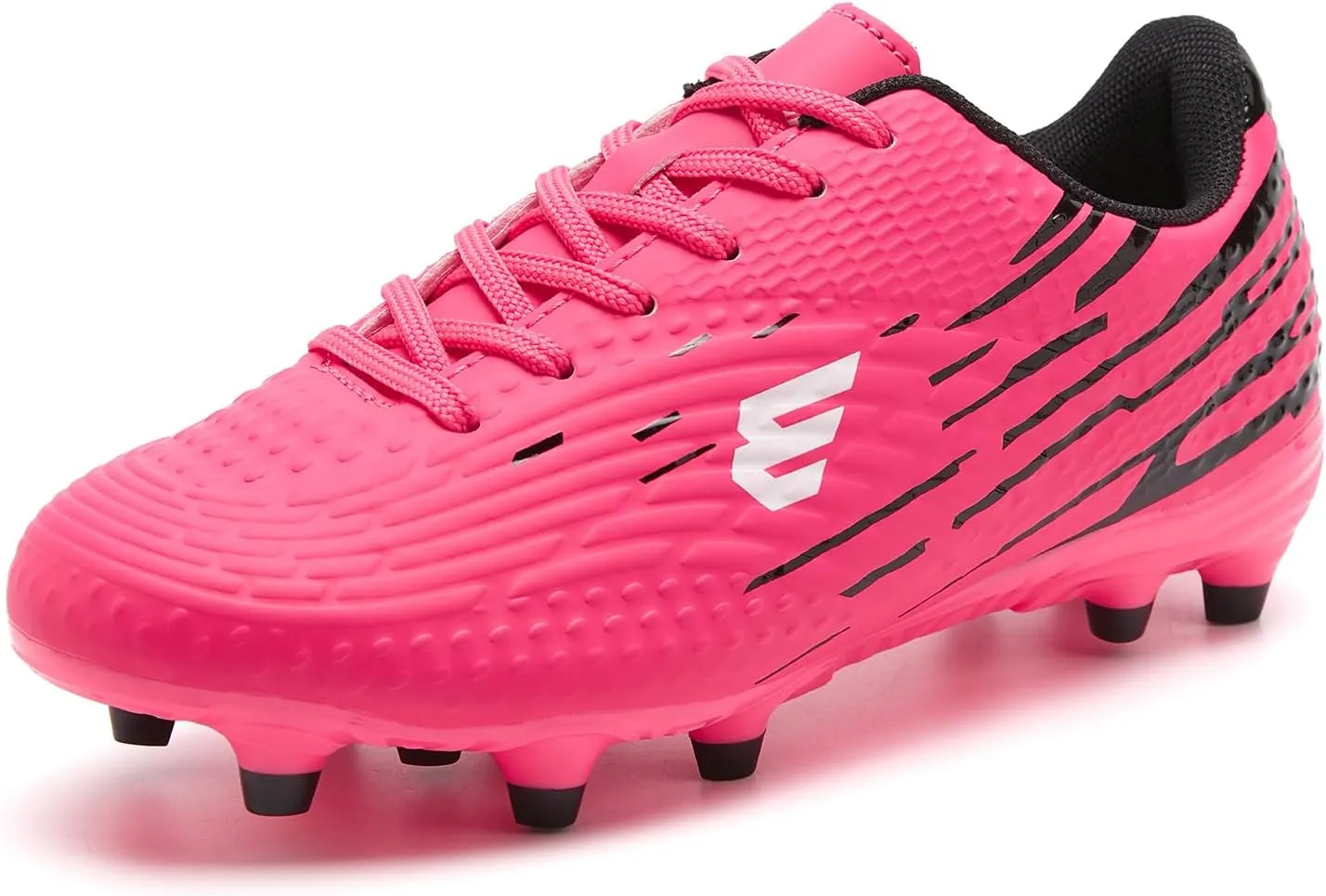 Boys and Girls Soccer Cleats Youth Firm Ground Athletic Outdoor Training Football Shoes for Little and Big Kids