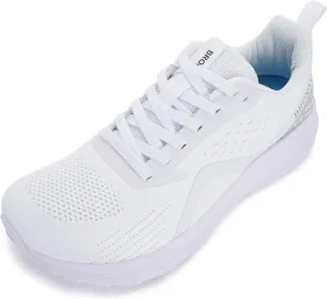 BRONAX Men's Wide Cushioned Supportive Road Running Shoes | Wide Toe Box | Rubber Outsole