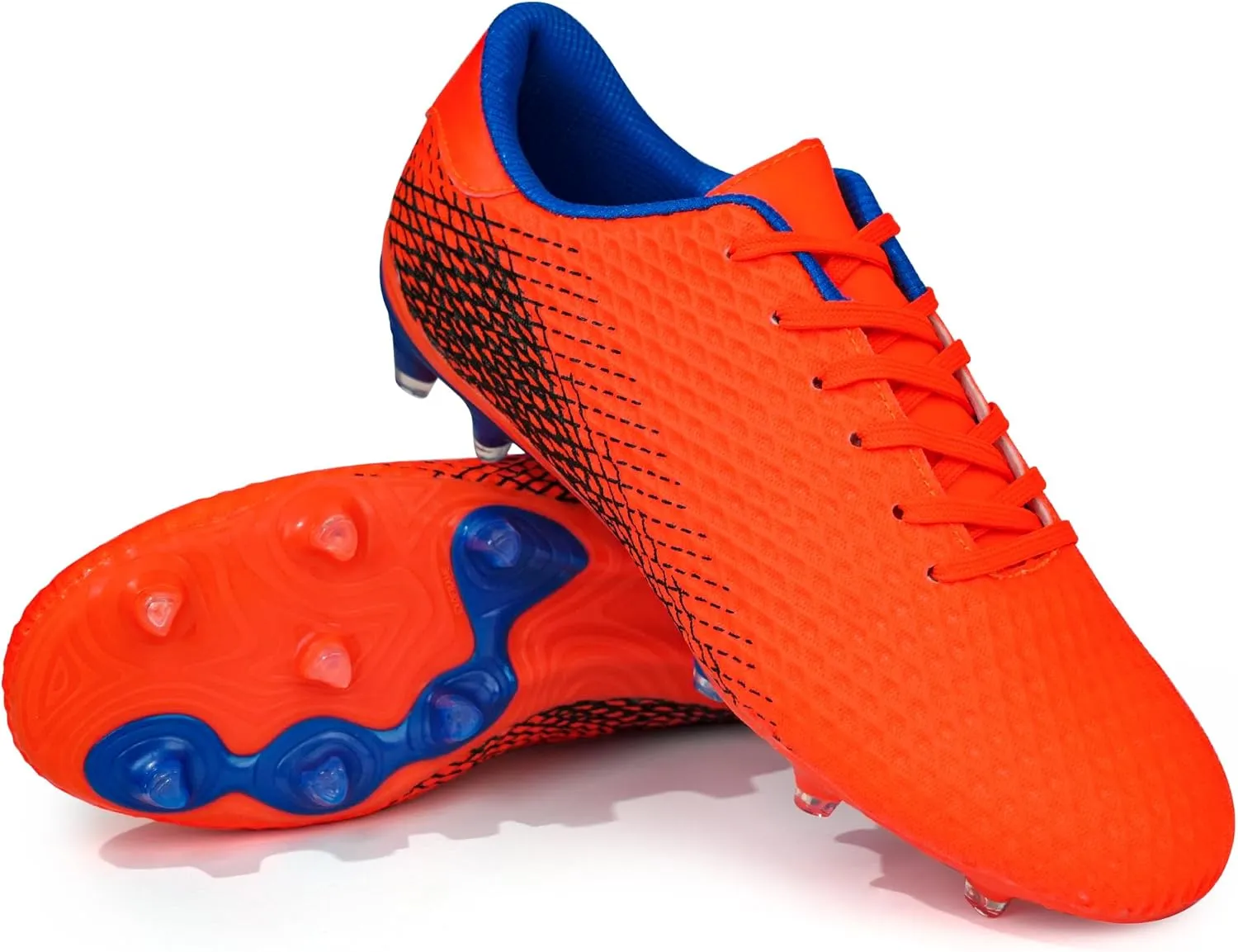 brooman Men Firm Ground Soccer Cleats Soccer Shoes