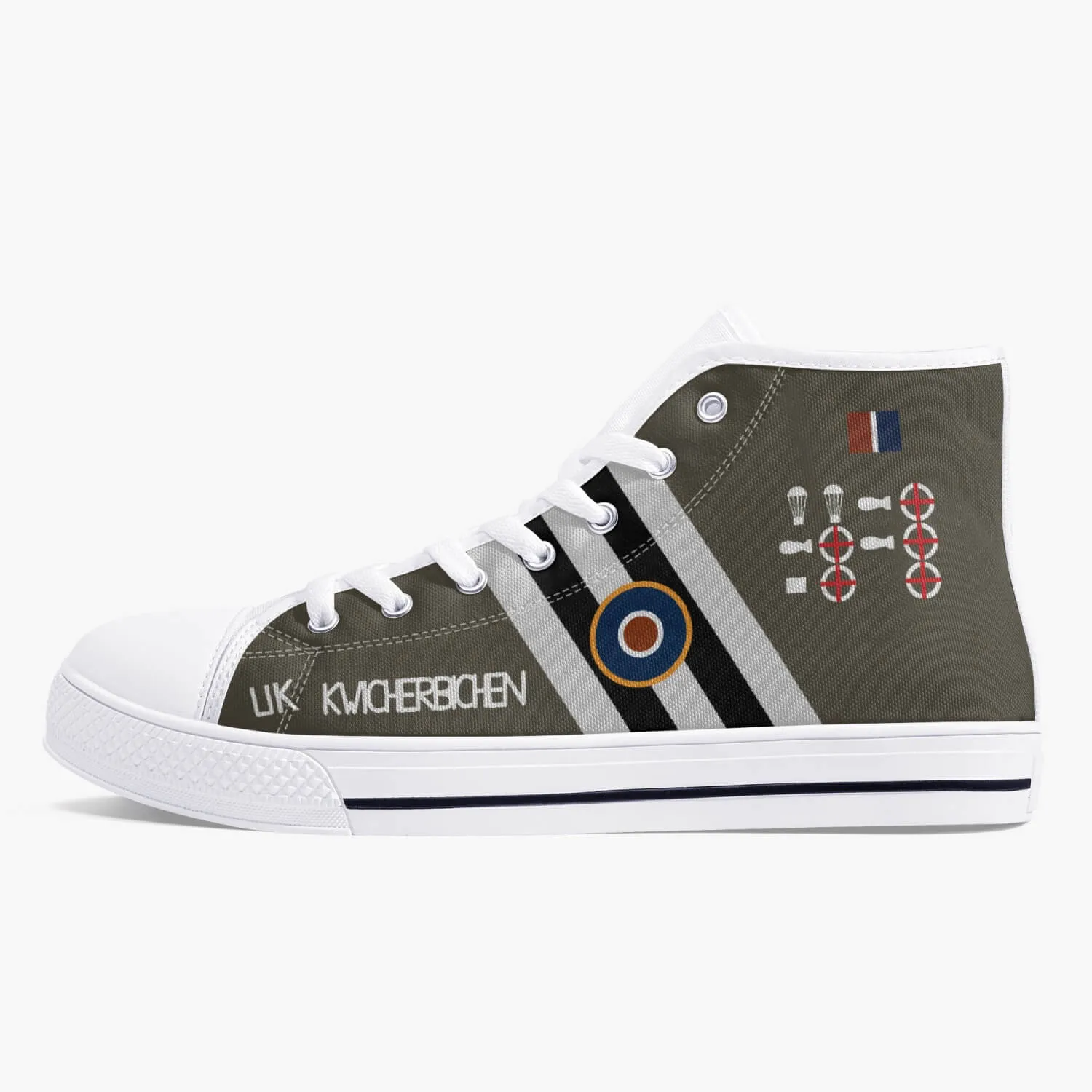 C-47 "Kwicherbichen" High Top Canvas Shoes