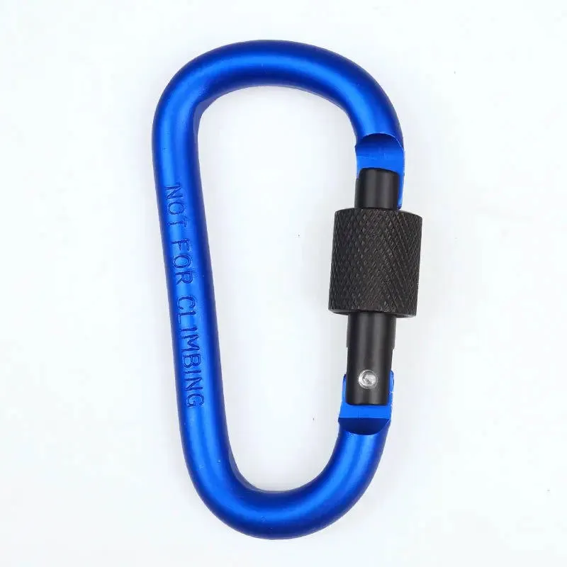 Carabiner Travel Kit Camping Equipment Alloy Aluminum Survival Gear Camp Mountaineering Hook Outdoor Carabiner GYH
