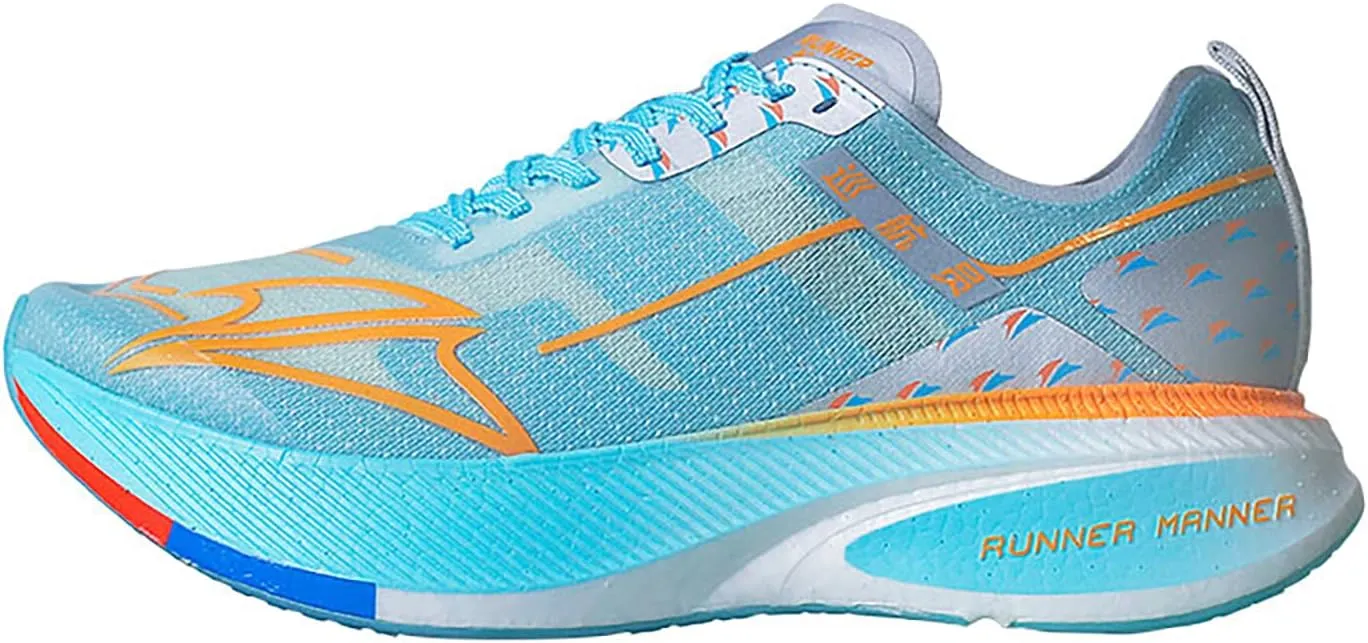 Carbon Plate Running Shoes for Men  Cushioned, Lightweight, Breathable, Non-Slip Road Sneakers
