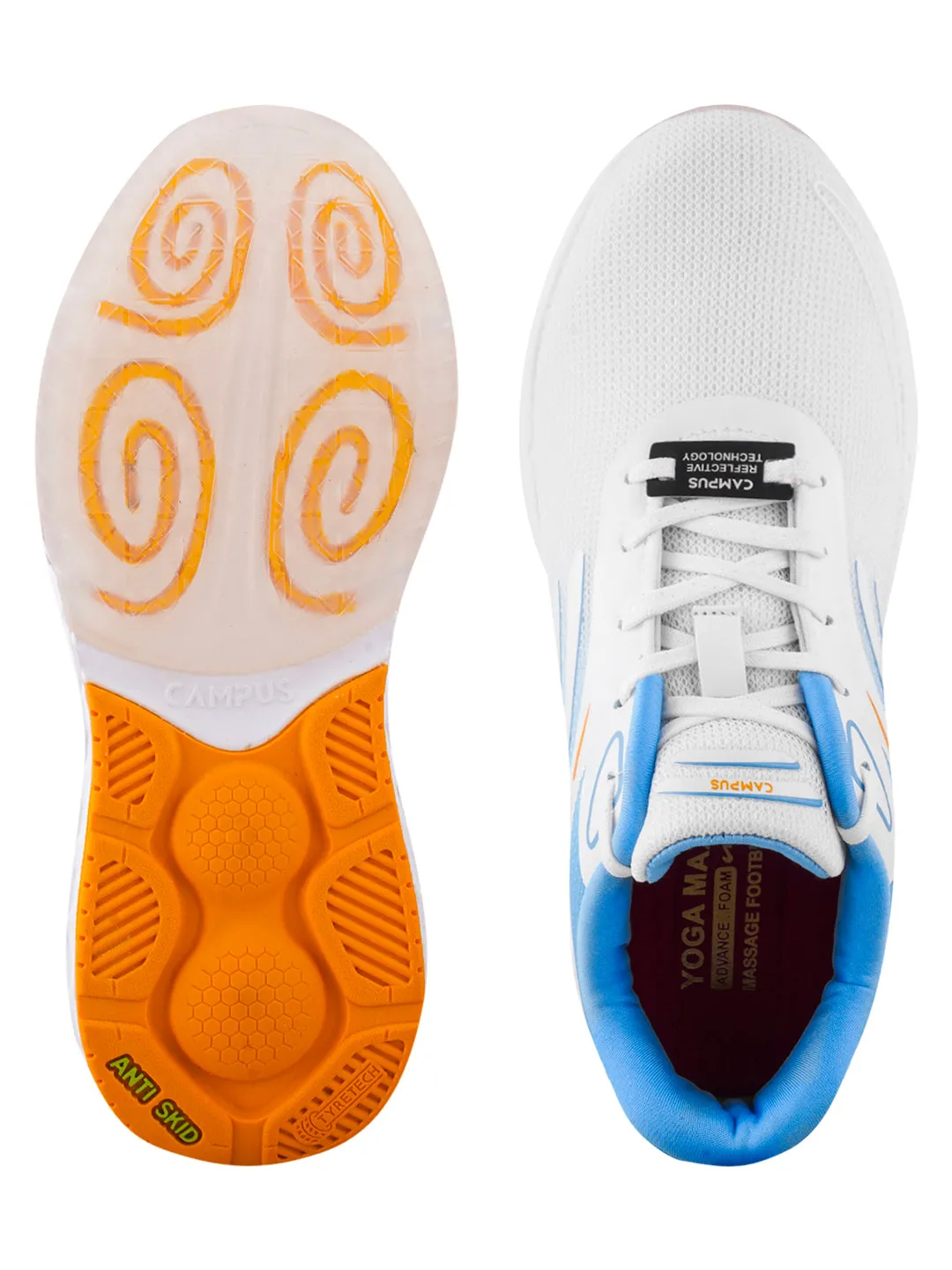 CARRIE White Men's Sports Shoes