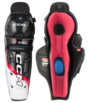 CCM JetSpeed FT680 Senior Shin Guards