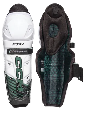 CCM Jetspeed FTW Junior Shin Guards