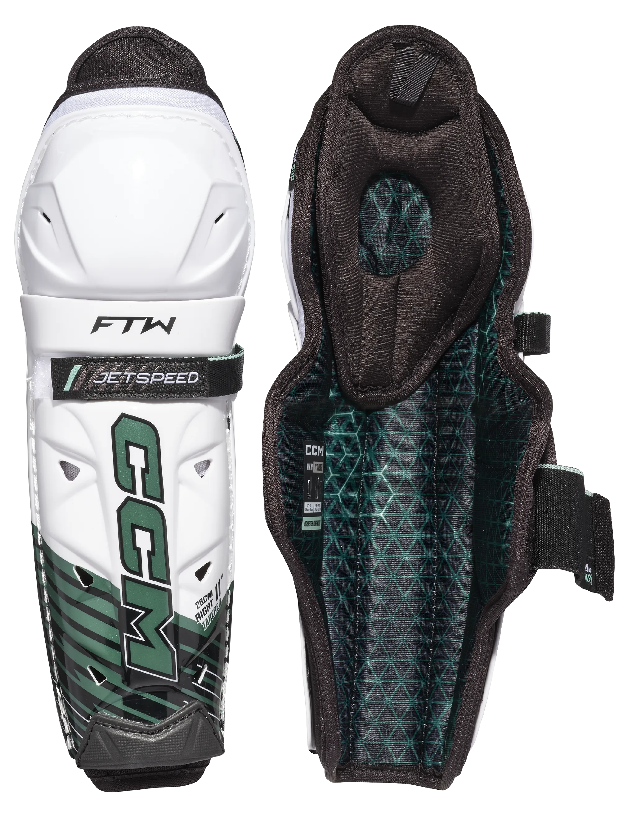CCM Jetspeed FTW Junior Shin Guards