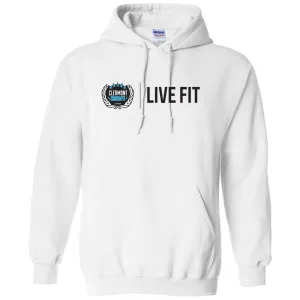 Clermont CrossFit - 100 - Live Fit - Hooded Sweatshirt