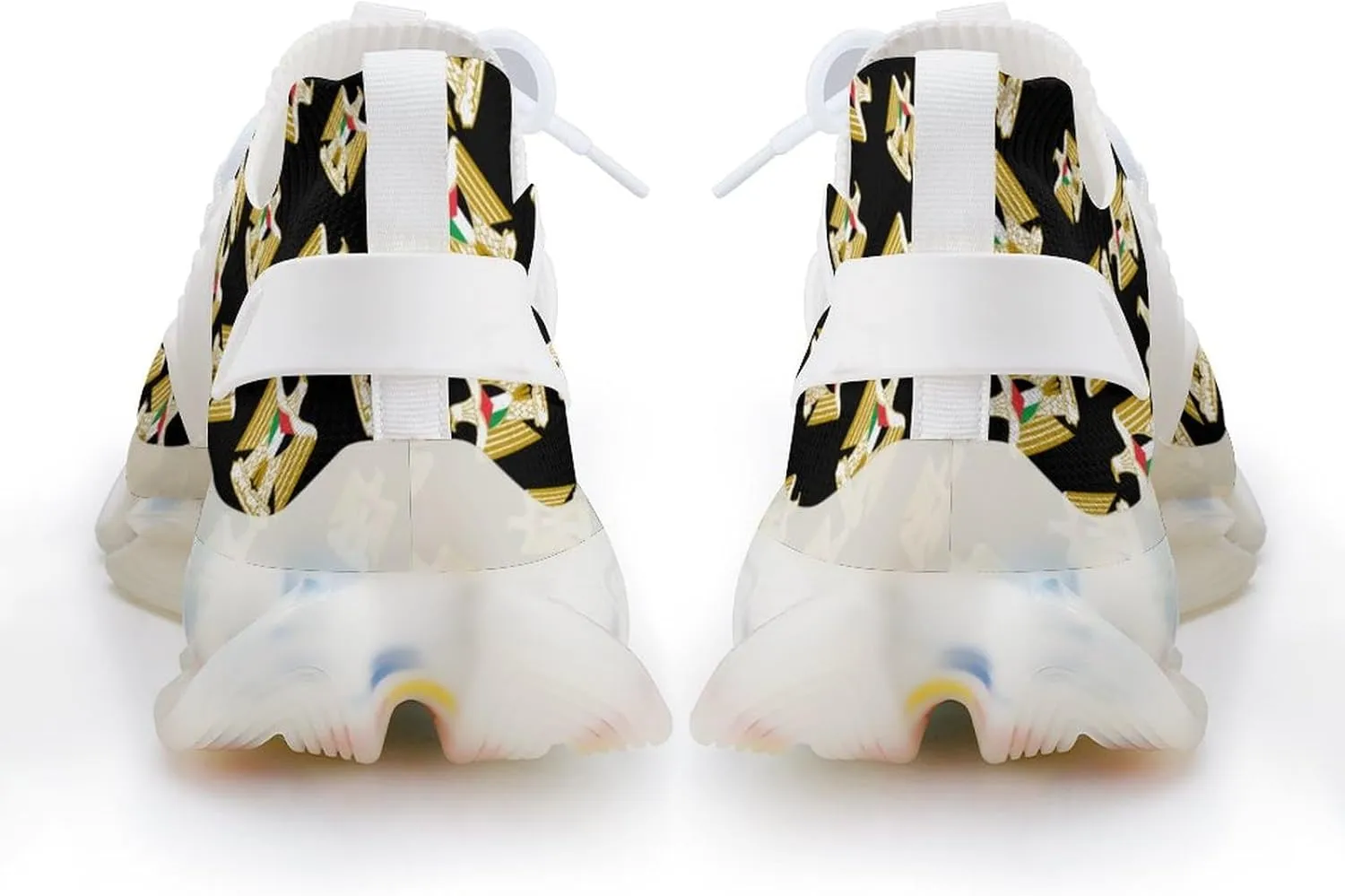 Coat of Arms of Palestine Men's Running Shoes Lightweight Walking Shoe Breathable Sneaker