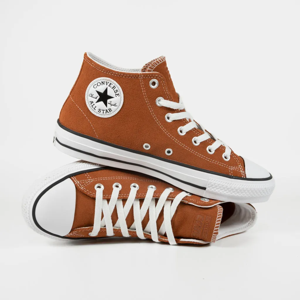 Converse Cons - CTAS Mid Pro Shoes - Tawny Owl / White / Black
