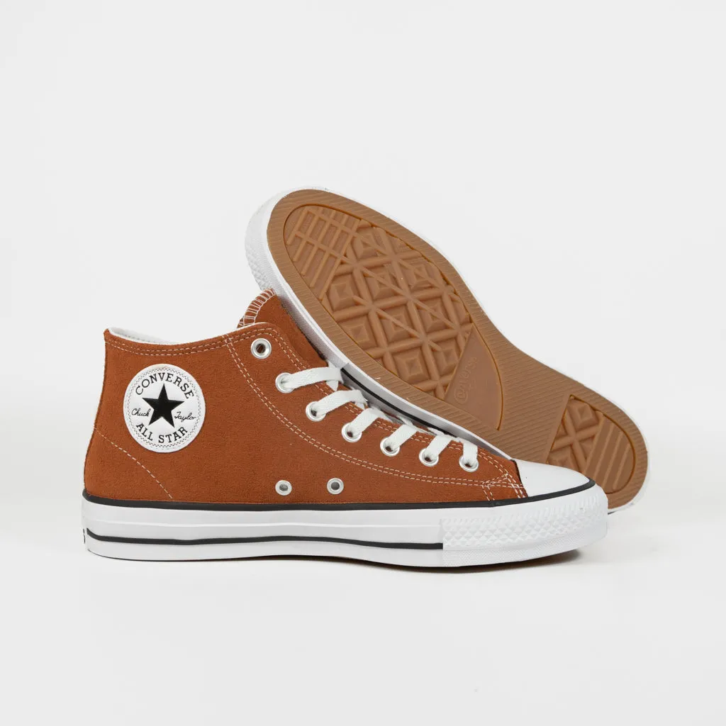 Converse Cons - CTAS Mid Pro Shoes - Tawny Owl / White / Black