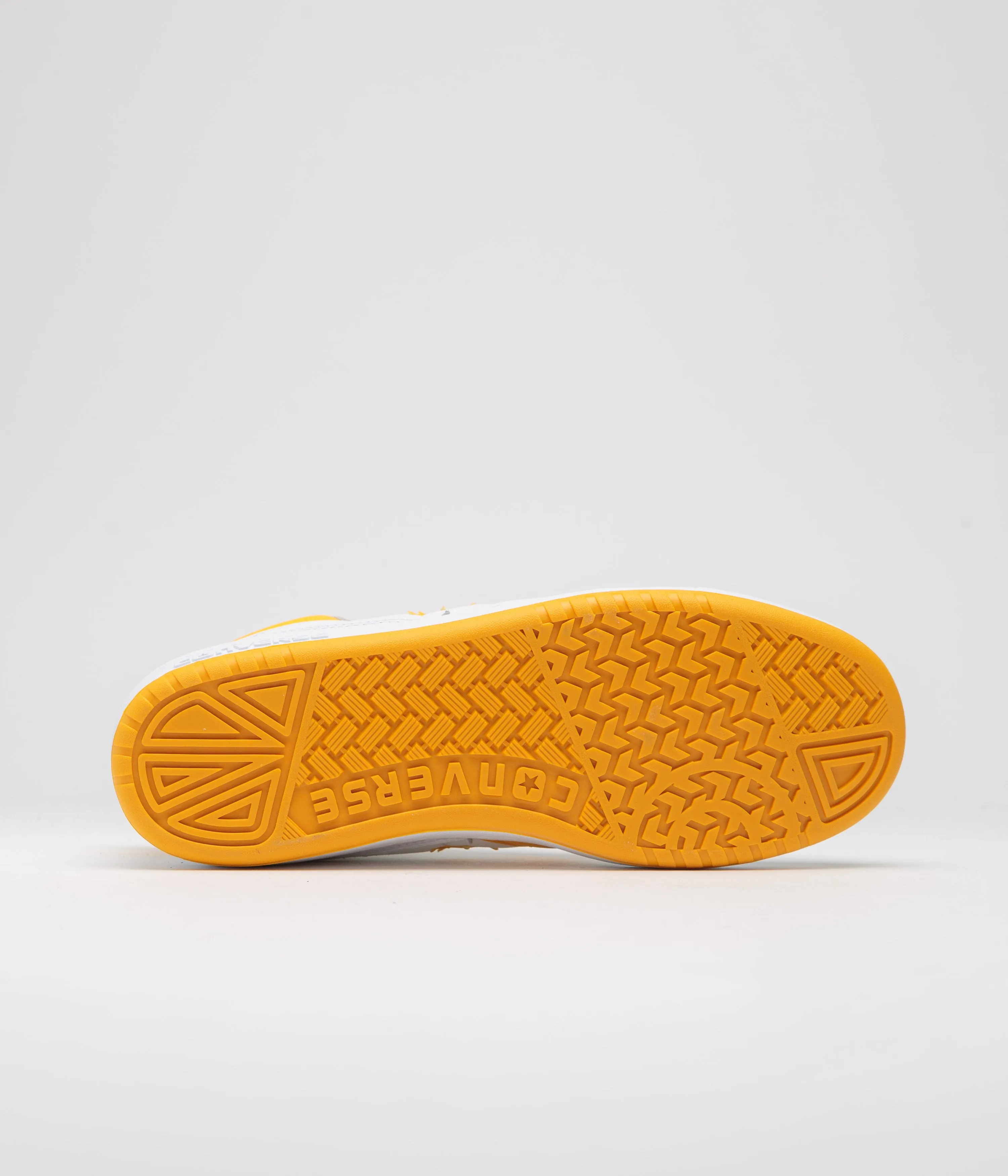 Converse Fastbreak Pro Mid Shoes - White / Light Yellow