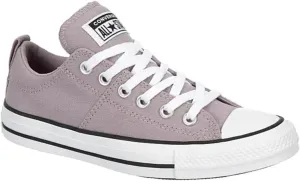 Converse Unisex Chuck Taylor All Star Madison Ox Low Canvas Sneaker - Lace up Closure Style - Stardust Lilac/White/Black 9