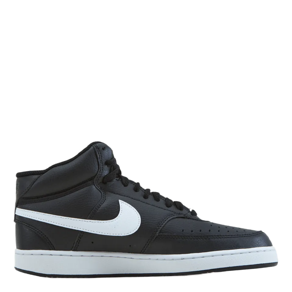 Court Vision Mid Next Nature Men's Shoes BLACK/WHITE-BLACK
