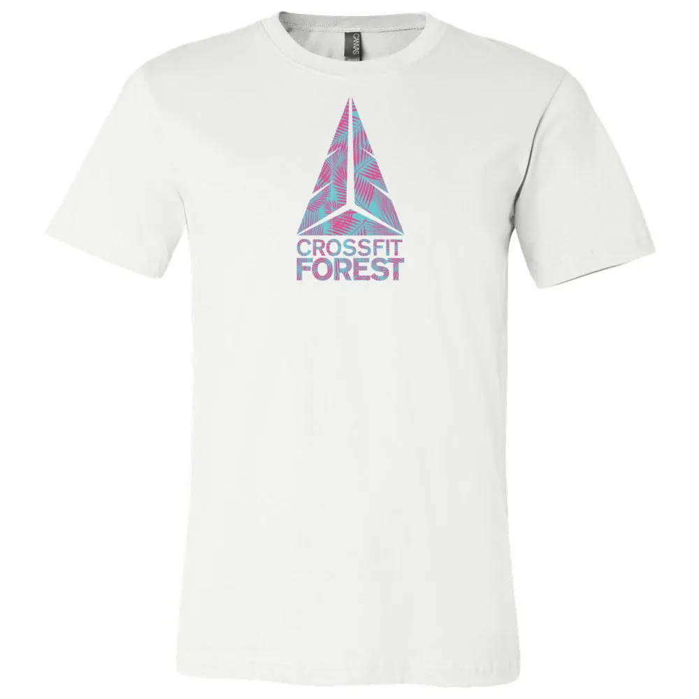 CrossFit Forest - 100 - Palms Pink - Men's T-Shirt