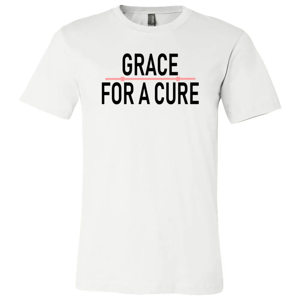 CrossFit Marquette - 200 - Grace For A Cure Barbell - Men's T-Shirt
