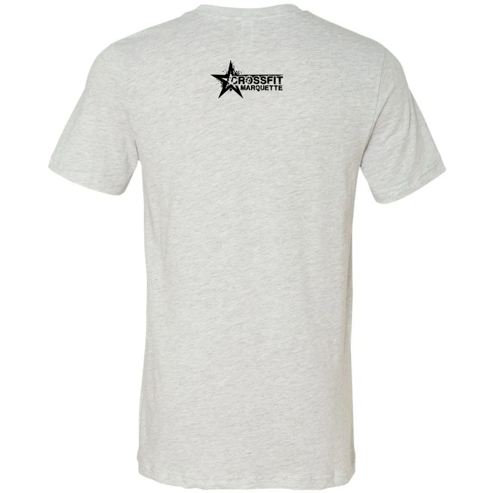 CrossFit Marquette - 200 - Grace For A Cure Barbell - Men's T-Shirt
