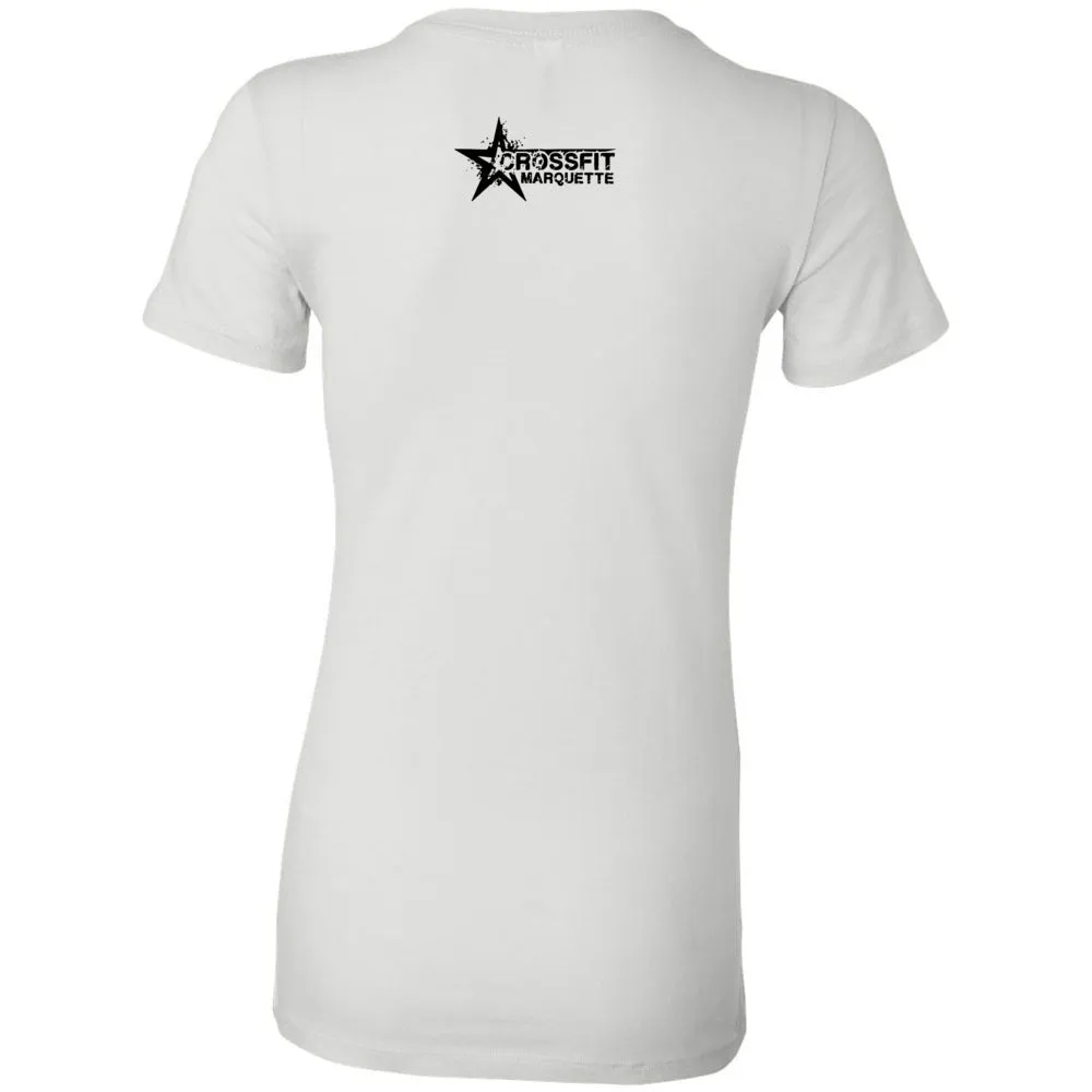CrossFit Marquette - 200 - Grace For A Cure Barbell - Women's T-Shirt