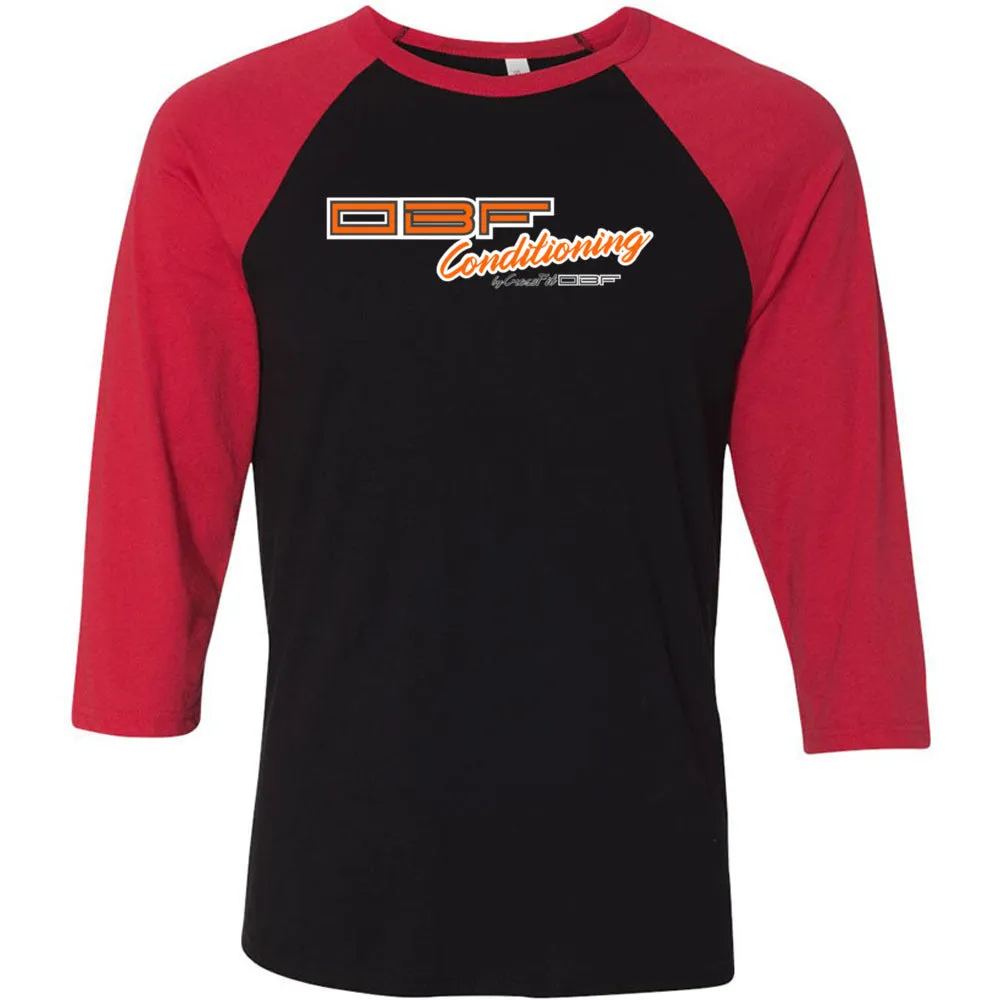 CrossFit OBF - 202 - Conditioning - Men's Baseball T-Shirt