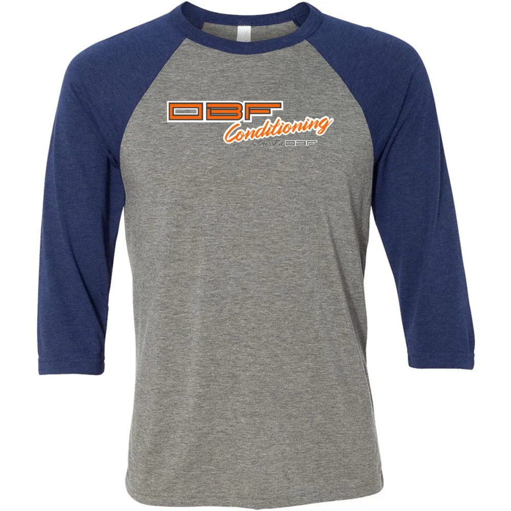 CrossFit OBF - 202 - Conditioning - Men's Baseball T-Shirt