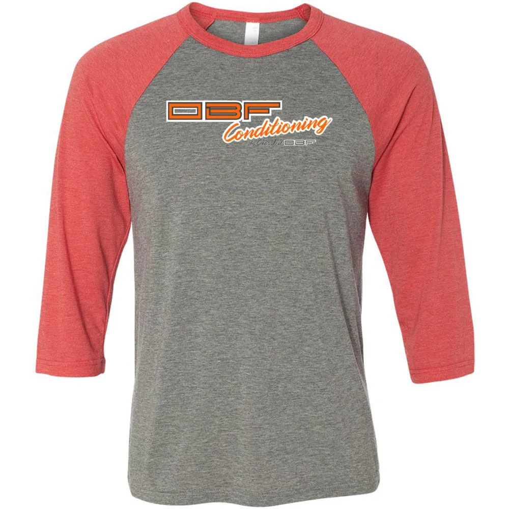 CrossFit OBF - 202 - Conditioning - Men's Baseball T-Shirt