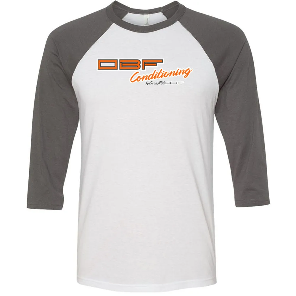 CrossFit OBF - 202 - Conditioning - Men's Baseball T-Shirt