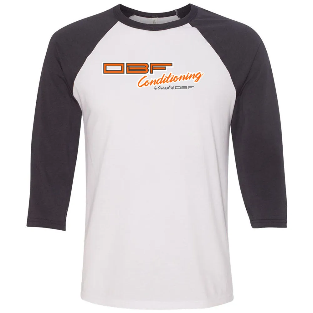 CrossFit OBF - 202 - Conditioning - Men's Baseball T-Shirt