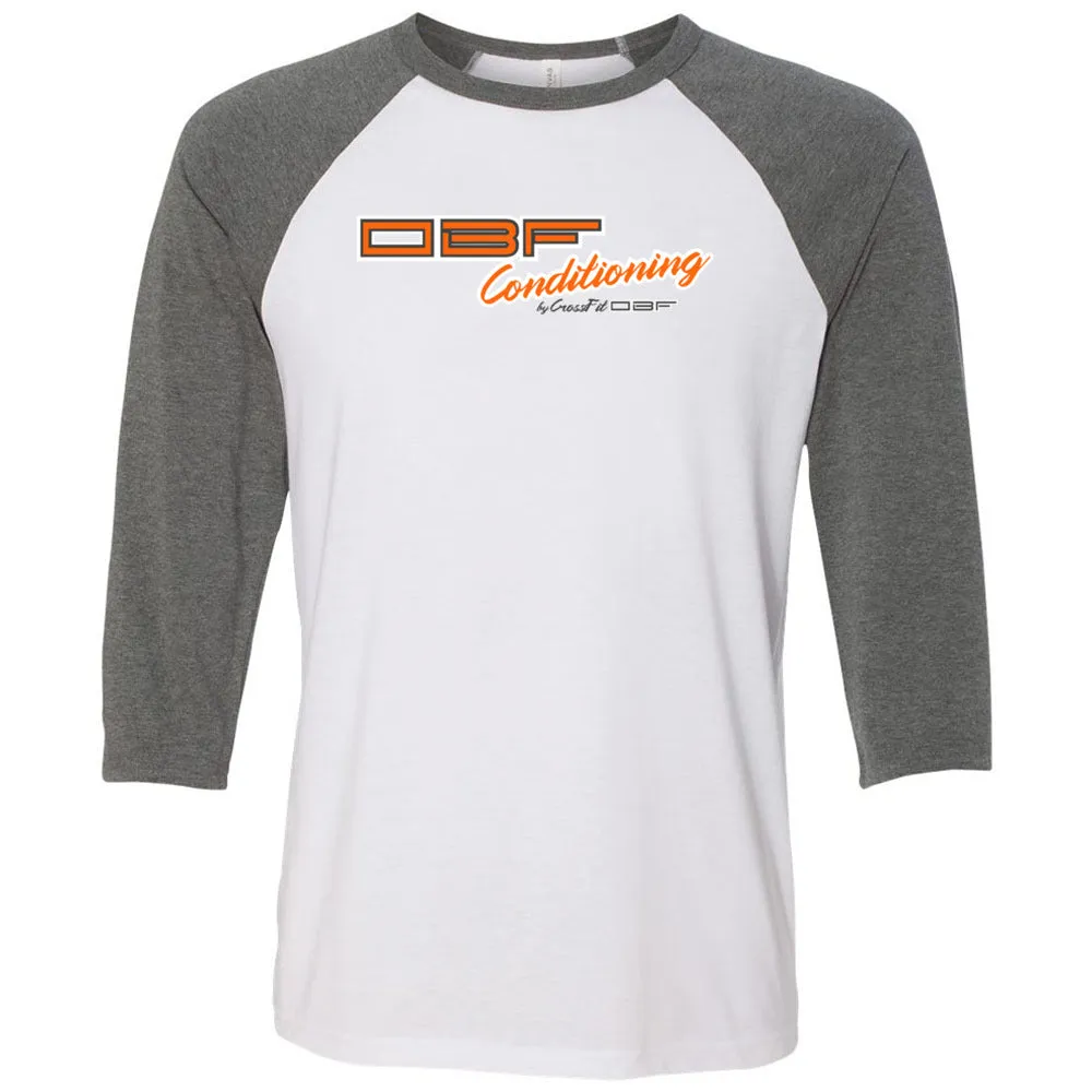 CrossFit OBF - 202 - Conditioning - Men's Baseball T-Shirt