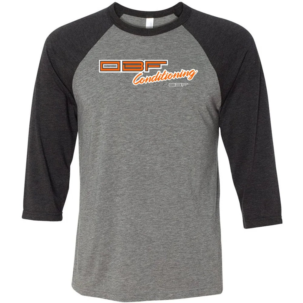 CrossFit OBF - 202 - Conditioning - Men's Baseball T-Shirt