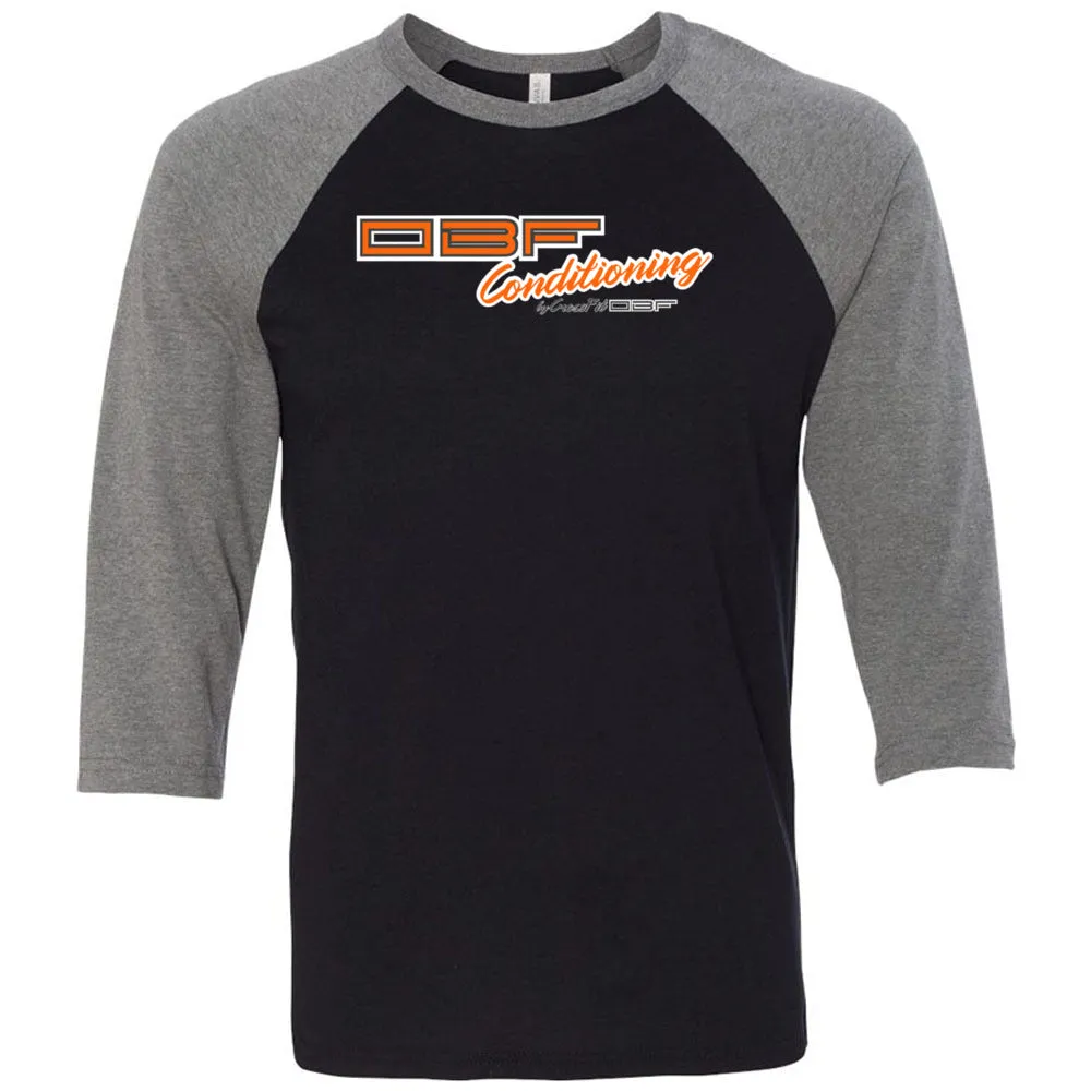 CrossFit OBF - 202 - Conditioning - Men's Baseball T-Shirt