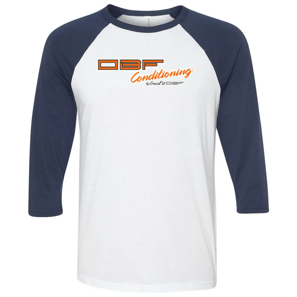 CrossFit OBF - 202 - Conditioning - Men's Baseball T-Shirt