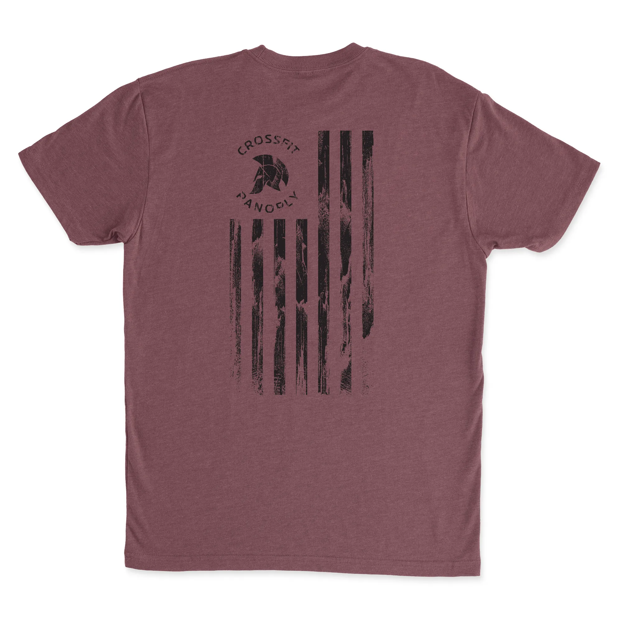 CrossFit Panoply Worn Flag Mens - T-Shirt