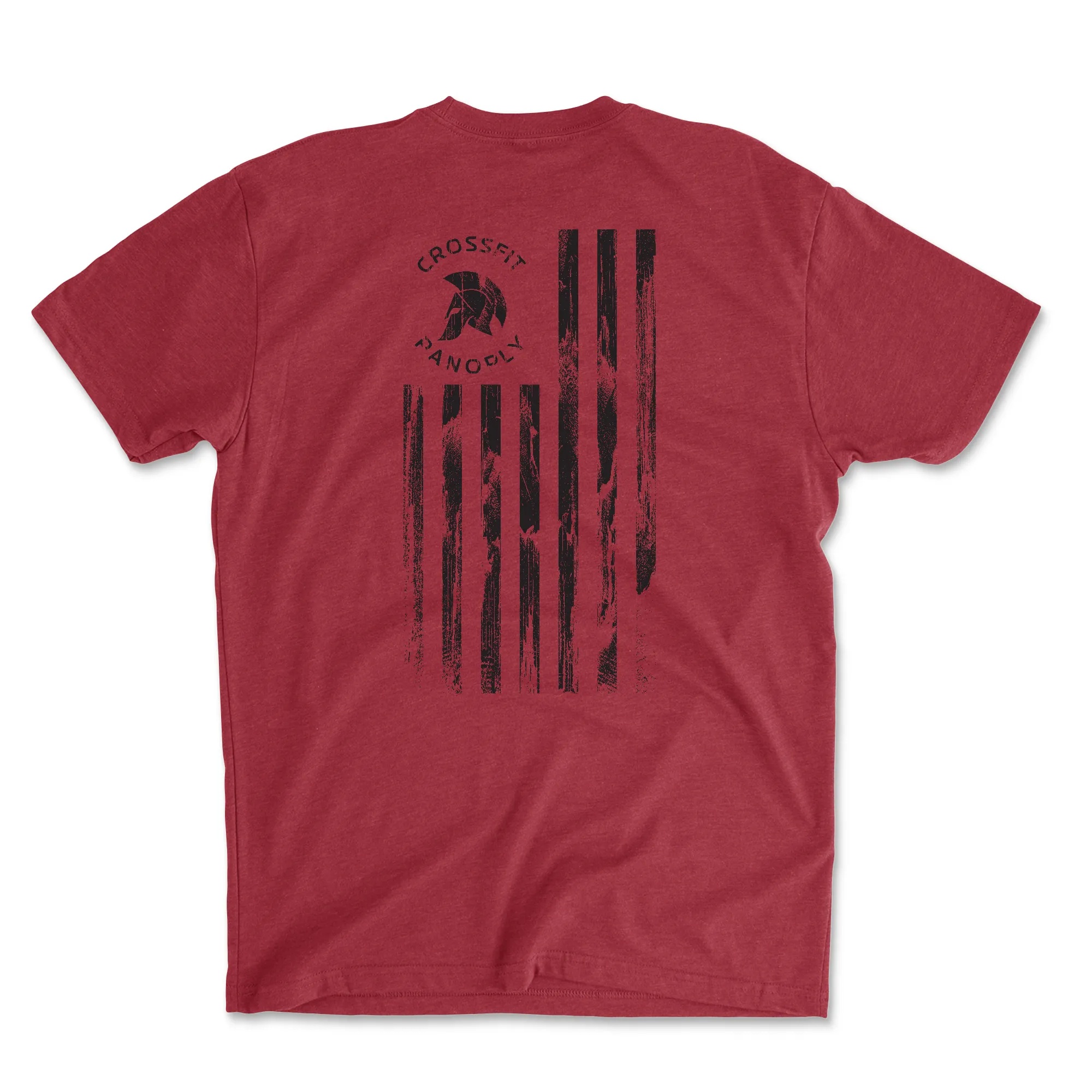 CrossFit Panoply Worn Flag Mens - T-Shirt