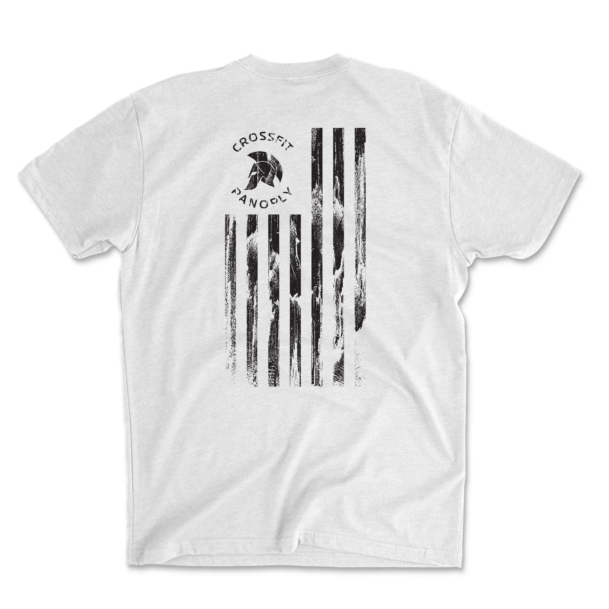 CrossFit Panoply Worn Flag Mens - T-Shirt