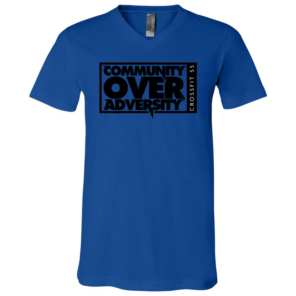 CrossFit S5 - 100 - Community - Men's V-Neck T-Shirt