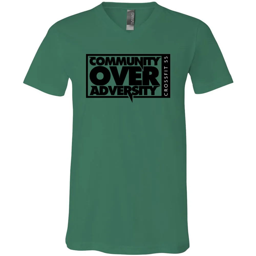 CrossFit S5 - 100 - Community - Men's V-Neck T-Shirt