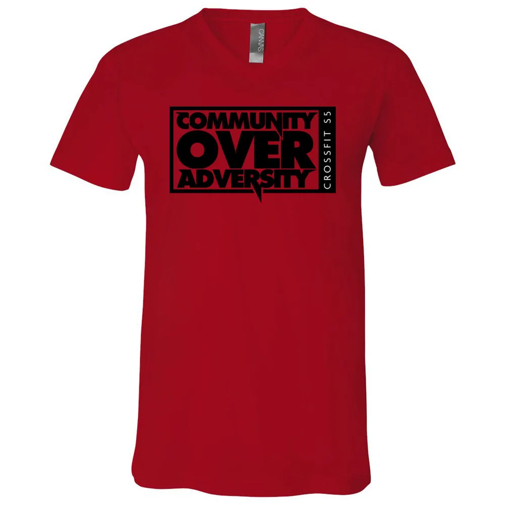 CrossFit S5 - 100 - Community - Men's V-Neck T-Shirt