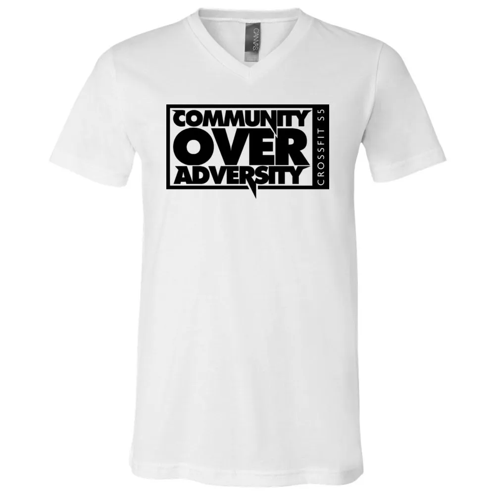 CrossFit S5 - 100 - Community - Men's V-Neck T-Shirt