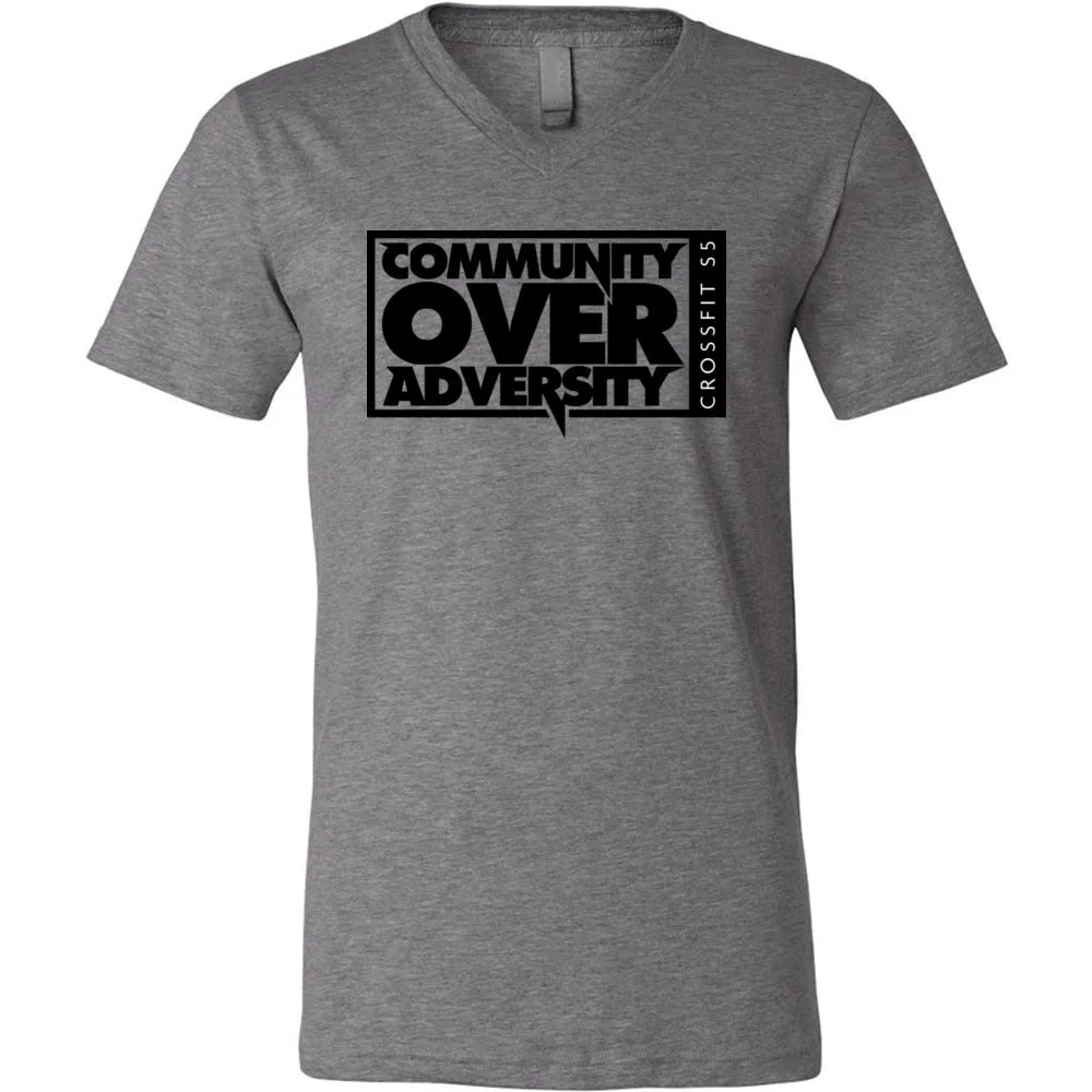 CrossFit S5 - 100 - Community - Men's V-Neck T-Shirt