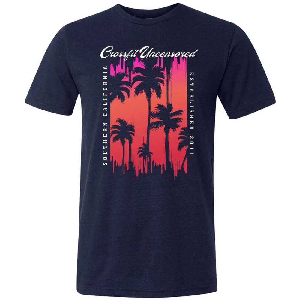 CrossFit Uncensored - 100 - Summer (Palm Tree) - Men's T-Shirt