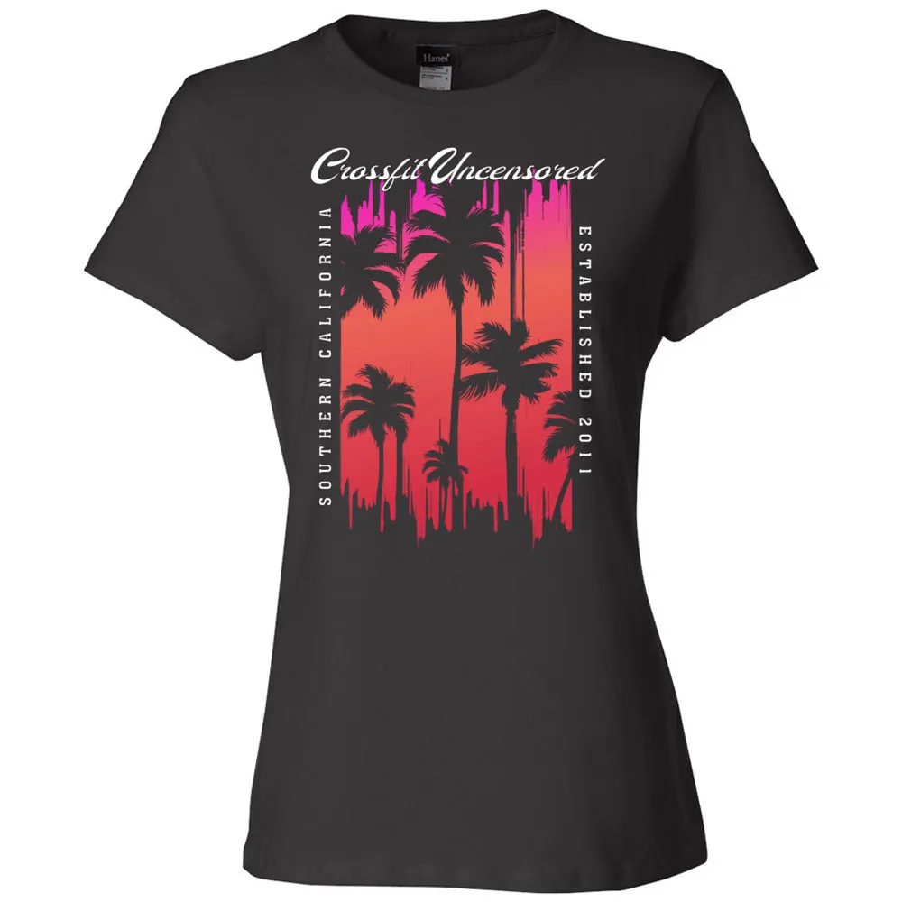 CrossFit Uncensored - 100 - Summer (Palm Tree) Women's T-Shirt