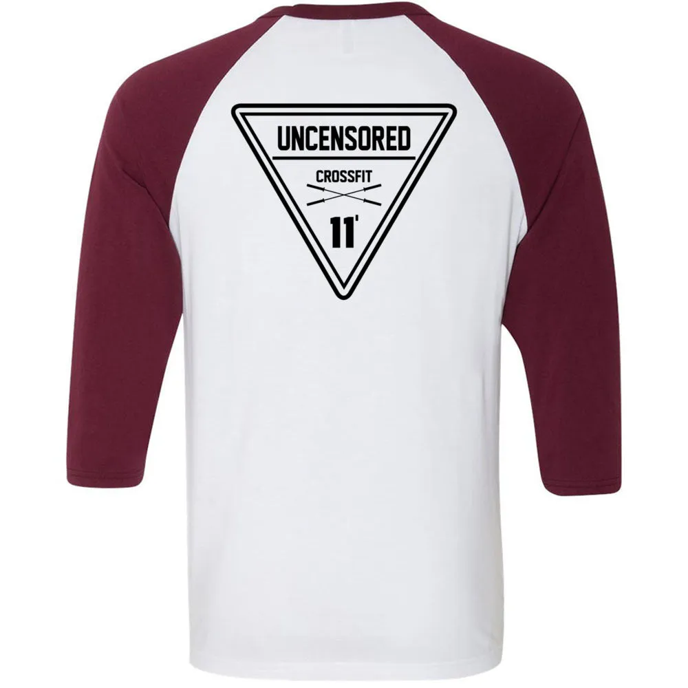 CrossFit Uncensored - 202 - I Ain't No Punk - Men's Baseball T-Shirt