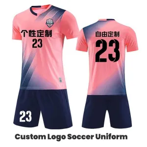 Custom Soccer Jerseys No Minimum for Team with Name Number
