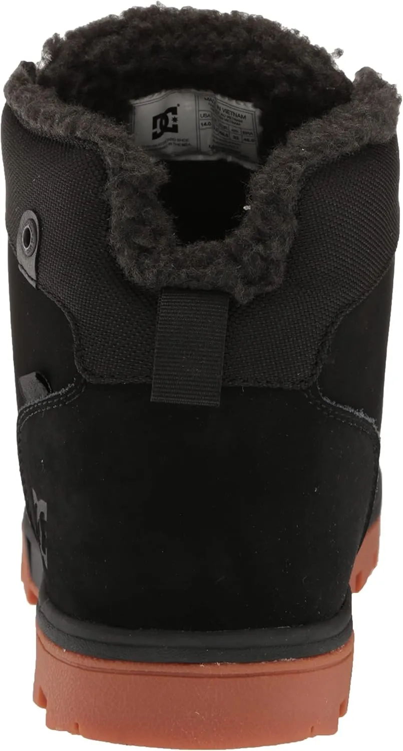 DC Men's Woodland Cold Weather Casual High Top Shoe Snow Boot Fashion