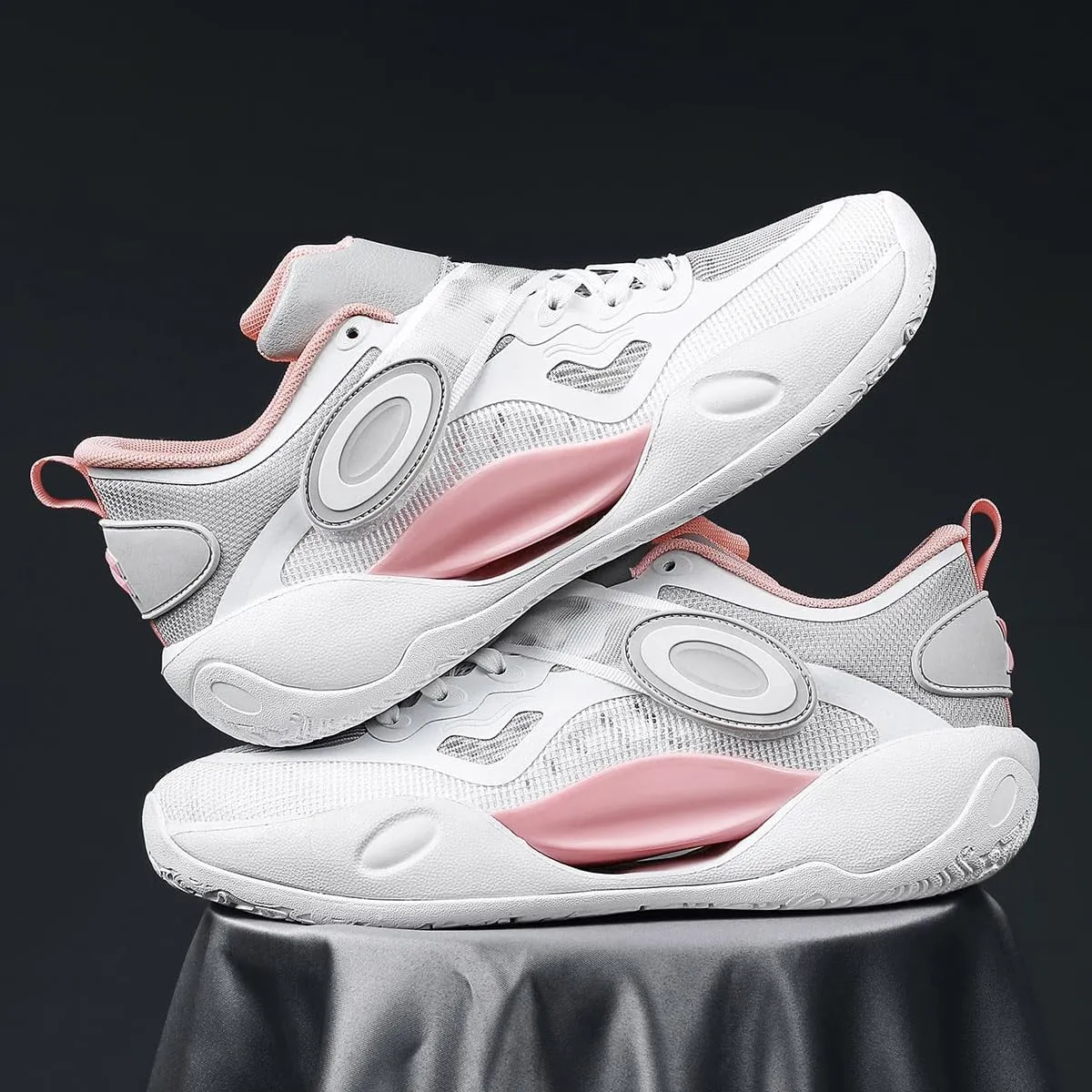 DHOVOR Womens Basketball Shoes, Non Slip Fashion Basketball Sneakers, High-Top Basketball Trainers, Tennis Shoes for Womens Outdoor and Indoor