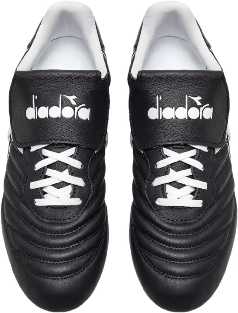 Diadora Brasil OG LT T MDPU Men's Firm Ground Soccer Shoes - Ultra-Soft Full Grain Leather, Water Resistant, Firm Ground Sole, Removable Insole