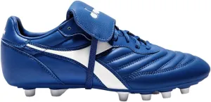 Diadora Brasil OG LT T MDPU Men's Firm Ground Soccer Shoes - Ultra-Soft Full Grain Leather, Water Resistant, Firm Ground Sole, Removable Insole