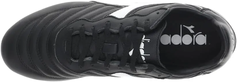 Diadora Brasil OG LT T MDPU Men's Firm Ground Soccer Shoes - Ultra-Soft Full Grain Leather, Water Resistant, Firm Ground Sole, Removable Insole