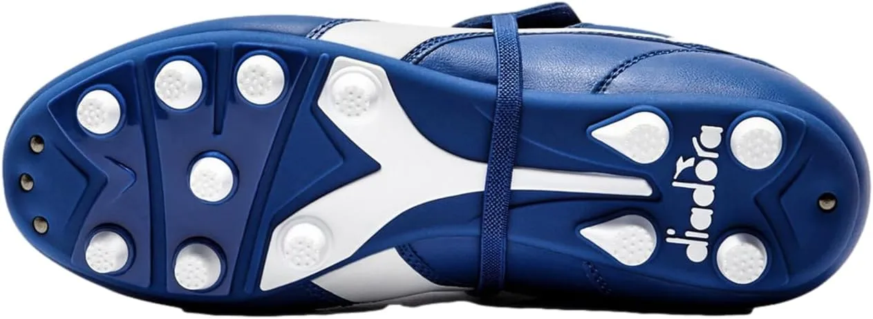 Diadora Brasil OG LT T MDPU Men's Firm Ground Soccer Shoes - Ultra-Soft Full Grain Leather, Water Resistant, Firm Ground Sole, Removable Insole
