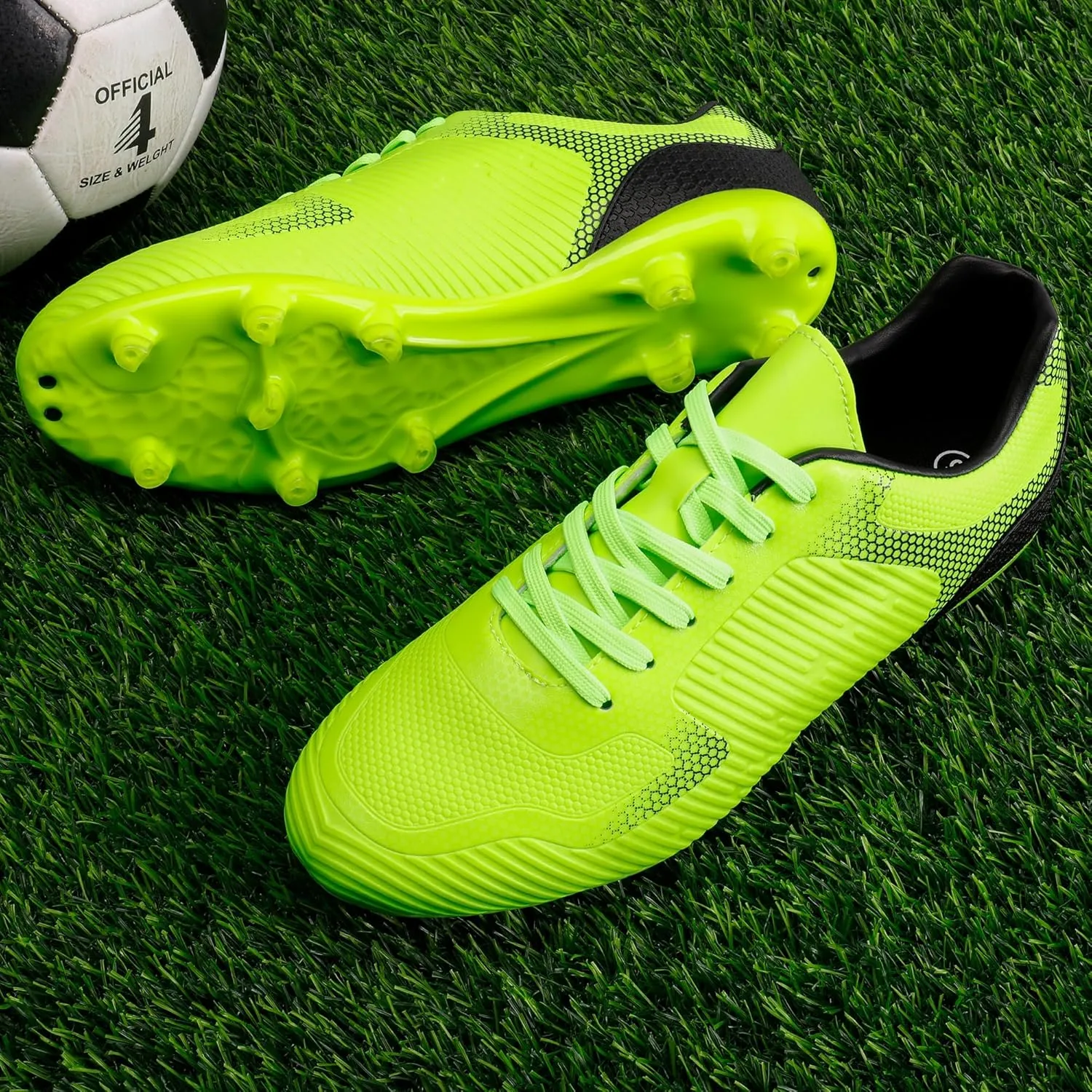 DREAM PAIRS Mens Firm Ground Soccer Cleats Soccer Shoes